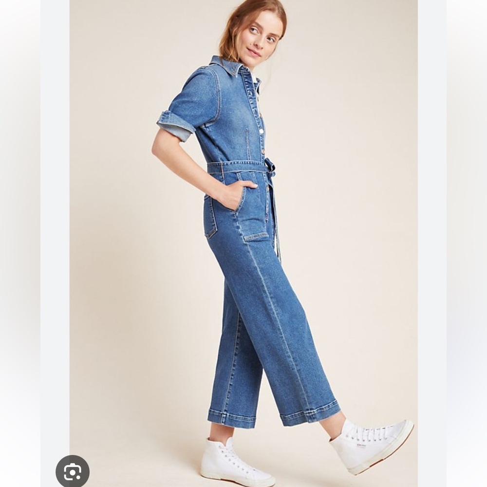7 FOR ALL MANKIND ALEXA DENIM JUMPSUIT